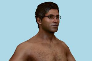 Harry Mason Silent-Hill, man, male, boy, people, human, xna, characters, rigged